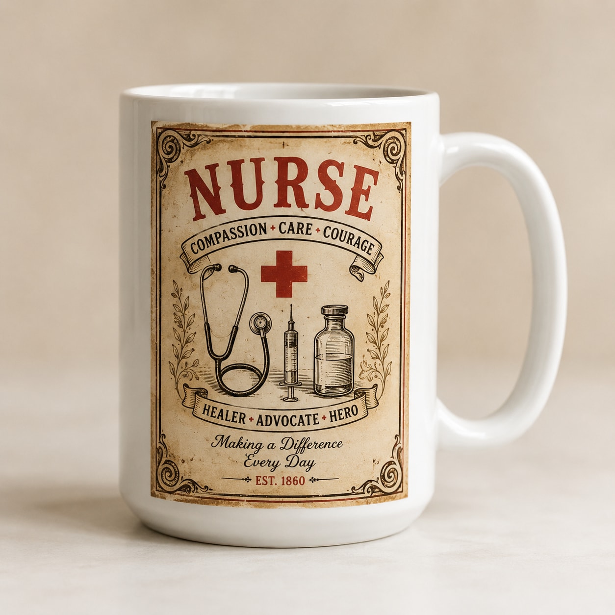 Taza ENFERMERA Modelo 7